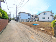 接道状況および現場風景　【西東京市富士町２丁目】