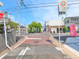 接道状況および現場風景　【名古屋市北区六が池町】