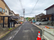 接道状況および現場風景　【春日井市関田町２丁目】
