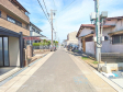 接道状況および現場風景　【北名古屋市能田蓮池】