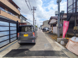 接道状況および現場風景　【北名古屋市能田蓮池】