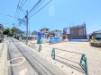 接道状況および現場風景　【福岡市南区屋形原２丁目】