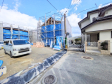 接道状況および現場風景　【福岡市南区鶴田４丁目】