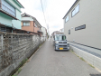 接道状況および現場風景　【北名古屋市高田寺出口】