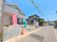 接道状況および現場風景　【福岡市東区香住ヶ丘４丁目】