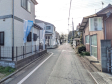 接道状況および現場風景　【昭島市美堀町２丁目】