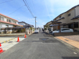 接道状況および現場風景　【小牧市古雅４丁目】