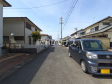 接道状況および現場風景　【小牧市古雅４丁目】