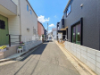接道状況および現場風景　【練馬区東大泉７丁目】