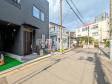 接道状況および現場風景　【板橋区仲町】