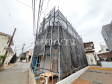 外観　【新座市石神５丁目】 ここに住む方を想像して、着々と建築しております！ 