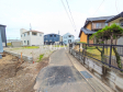 接道状況および現場風景　【小牧市多気西町】