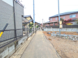 接道状況および現場風景　【小牧市多気西町】