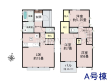 A号棟　間取図　【福岡市東区青葉７丁目】