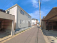 接道状況および現場風景　【北名古屋市鹿田南蒲屋敷】