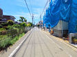接道状況および現場風景　【杉並区下井草４丁目】