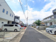接道状況および現場風景　【名古屋市守山区太田井】
