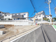 接道状況および現場風景　【福岡市東区舞松原５丁目】