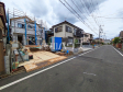 接道状況および現場風景　【狭山市狭山台４丁目】