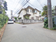 接道状況および現場風景　【小平市中島町】