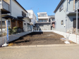 外観　【日野市多摩平５丁目】
きれいに整備された敷地。これから夢の新邸がここに建ちます。　