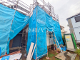 外観　【清瀬市中里１丁目】
まだまだ建築中ですが、ぜひ現地をご覧になりませんか？基礎・上棟の状態は建築中にしかご覧になれません！　