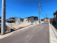 接道状況および現場風景　【小牧市藤島町中島】