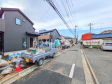 接道状況および現場風景　【立川市栄町２丁目】