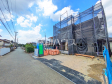 接道状況および現場風景　【糟屋郡志免町桜丘３丁目】