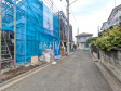 接道状況および現場風景　【志木市中宗岡３丁目】