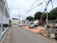 接道状況および現場風景　【練馬区貫井２丁目】
