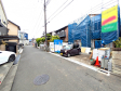 接道状況および現場風景　【武蔵村山市神明２丁目】