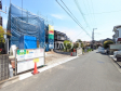 接道状況および現場風景　【武蔵村山市神明２丁目】