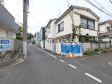 接道状況および現場風景　【練馬区石神井台８丁目】