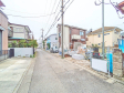 接道状況および現場風景　【府中市新町２丁目】