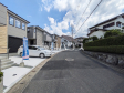 接道状況および現場風景　【福岡市西区生松台１丁目】