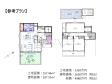 建物プラン例（間取図）　【立川市砂川町８丁目】　[参考プラン] 建物価格：2,650万円（税込）　建物面積：107.32m&sup2;