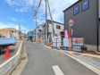 接道状況および現場風景　【朝霞市根岸台７丁目】