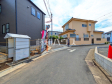 接道状況および現場風景　【朝霞市根岸台７丁目】