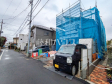 接道状況および現場風景　【小金井市中町４丁目】