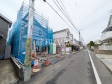 接道状況および現場風景　【小金井市中町４丁目】