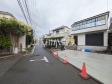 接道状況および現場風景　【狛江市岩戸南３丁目】