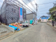 接道状況および現場風景　【武蔵村山市残堀４丁目】