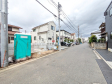 接道状況および現場風景　【東村山市青葉町２丁目】
