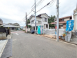 接道状況および現場風景　【東村山市青葉町２丁目】