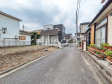 接道状況および現場風景　【富士見市山室１丁目】