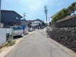 接道状況および現場風景　【名古屋市守山区大字上志段味字東谷】