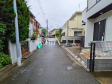 接道状況および現場風景　【杉並区清水３丁目】