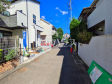 接道状況および現場風景　【杉並区清水３丁目】