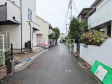 接道状況および現場風景　【杉並区清水３丁目】